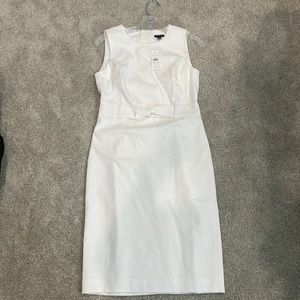 Ann Taylor size 2 white dress new with tags